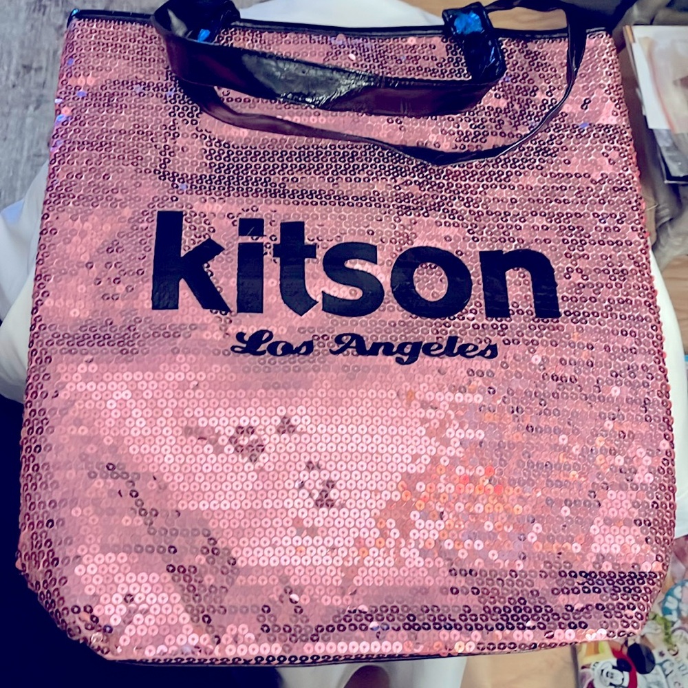 Kitson LA Sequined Bag